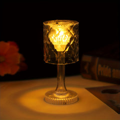 Rhombus Table Lamp Vertical Pattern for Home Decor