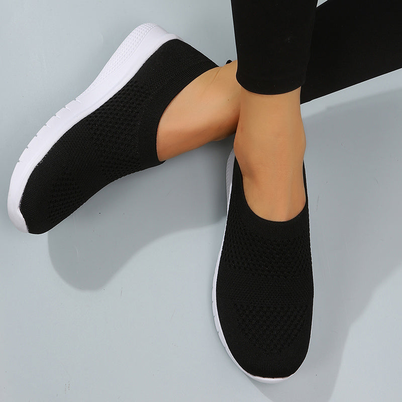 Women's Slip-on Sneakers Lightweight Running Shoes