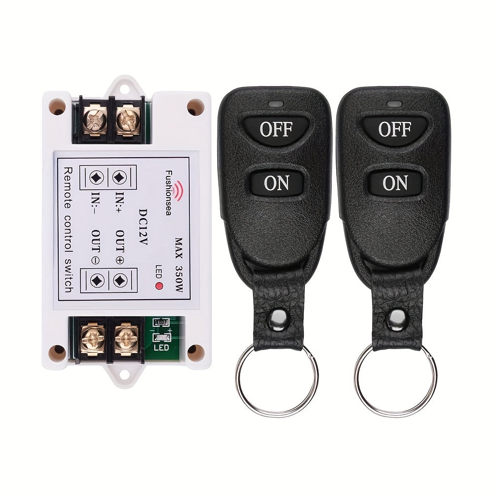 DC 12V 40A Relay Remote Control Switch 433Mhz