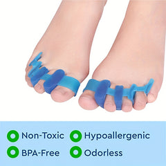 6Pcs Toe Gel Separators For Hammer Toe Foot Care Tool