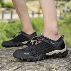 Men's Adjustable Drawstring Hiking Sandals