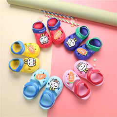 Baby Girls Cartoon Wading Shoes Lightweight Non Slip Beach Summer Shoes