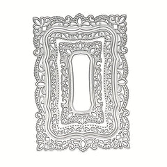 Rectangular Metal Cutting Dies Embossing Stencils for Card Making