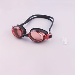 Adults Swimming Diving Glasses Waterproof Anti fog Goggle