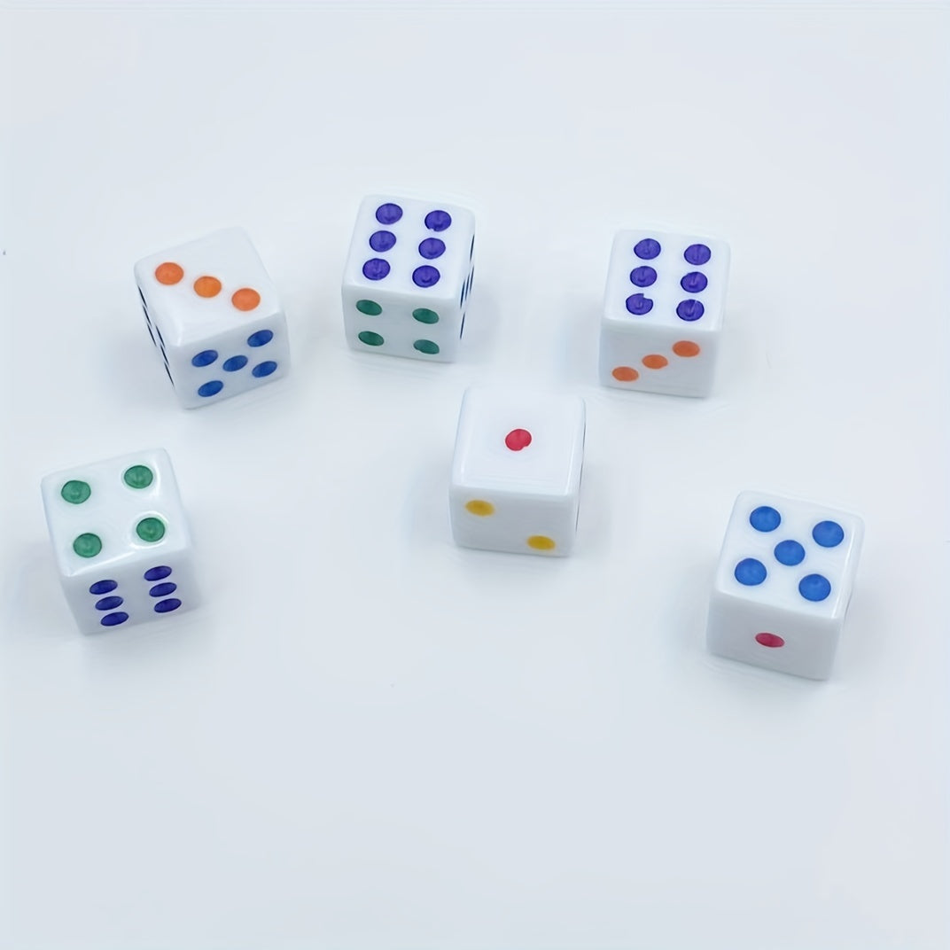 6pcs Game Dice Indoor Party Game Toys Gift Friends