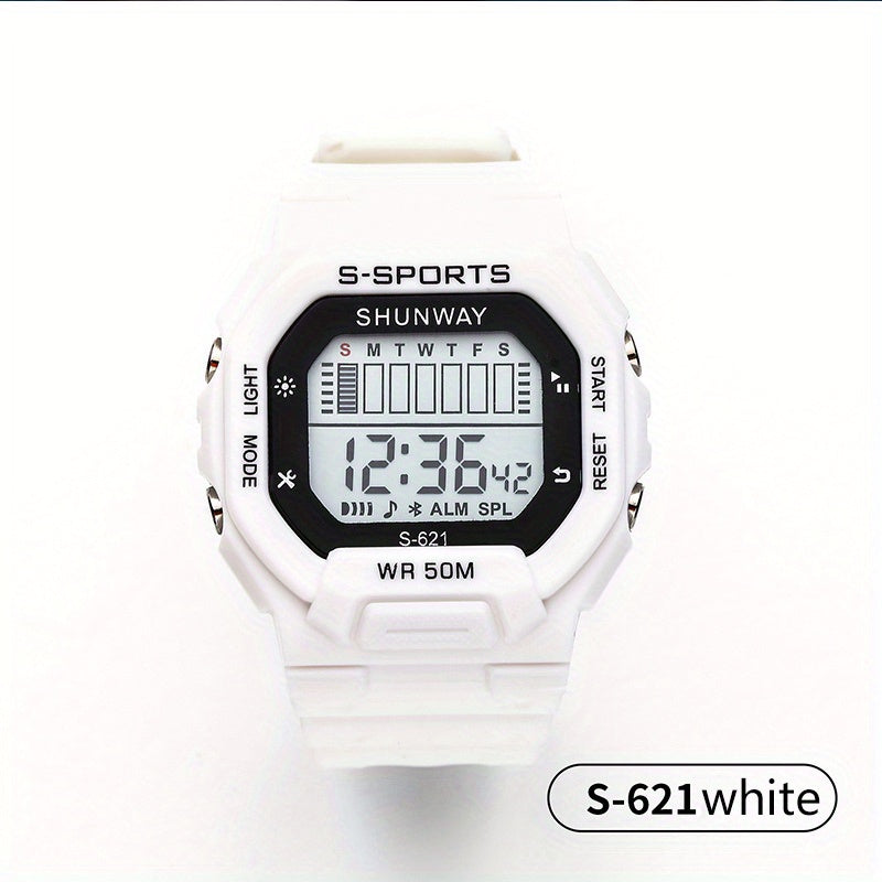 Youth LED Sports Watch 50M Waterproof Digital Electronic Watch For Kids