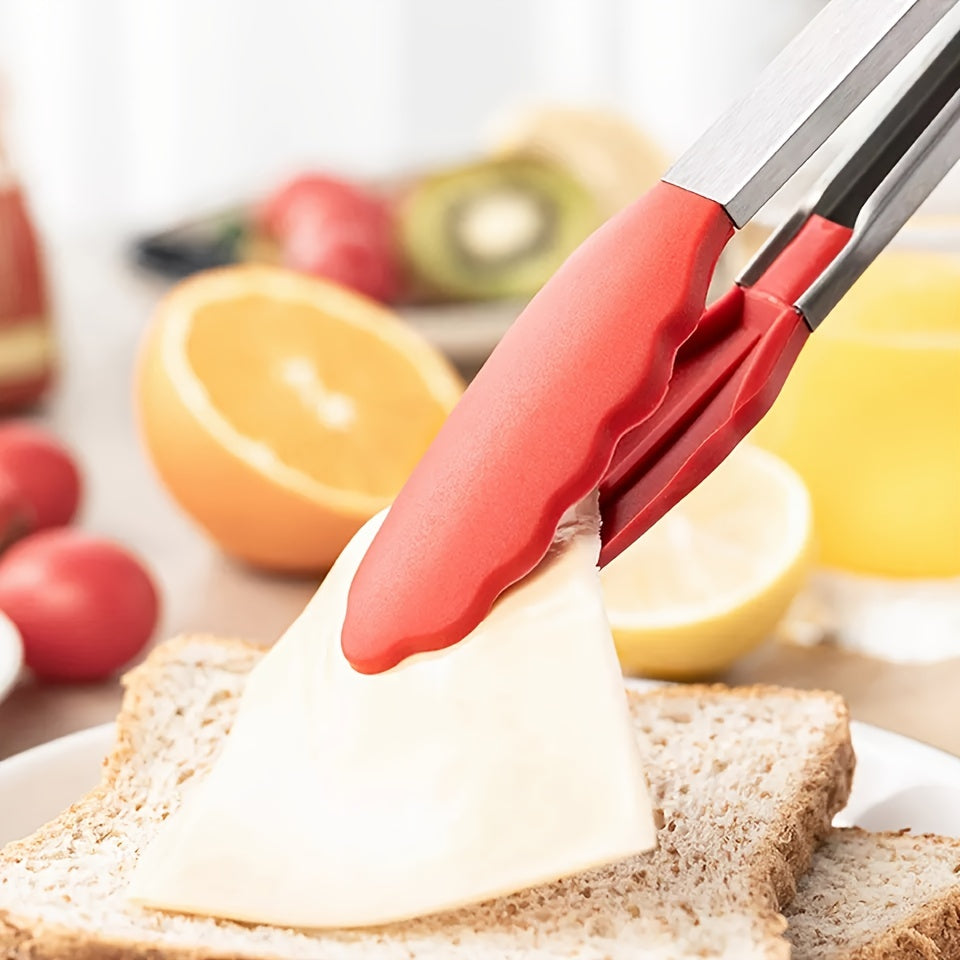 Non Stick Cooking Tong with Silicone Tips Kitchen Tong 9/12 Inch