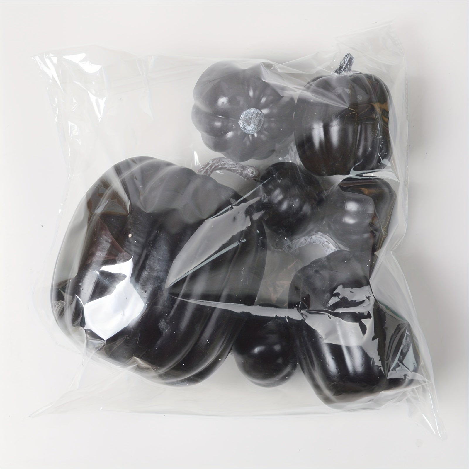 7pcs Thanksgiving Artificial Pumpkin Home Decoration Set