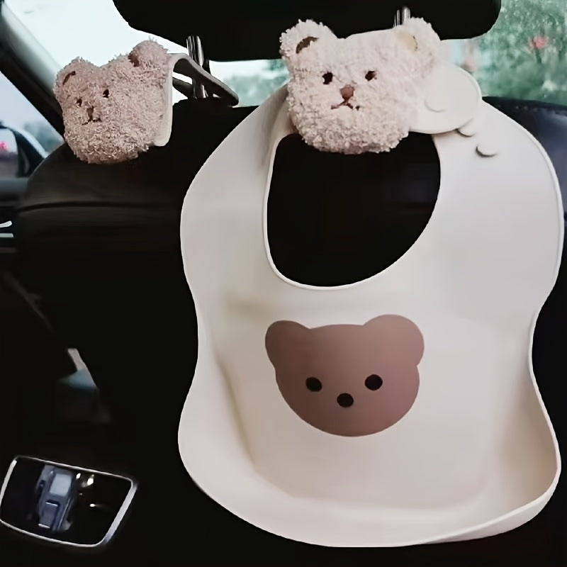 Bear Car Hook Multifunctional Storage for Child Safety Seats