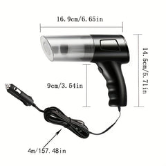 12V Car Vacuum Cleaner with Powerful Suction