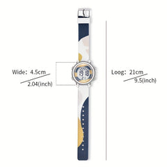 Sports Electronic Watch W/ Contrasting Series