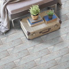 Wood Grain Tile Stickers - Waterproof, Removable, Non-Slip