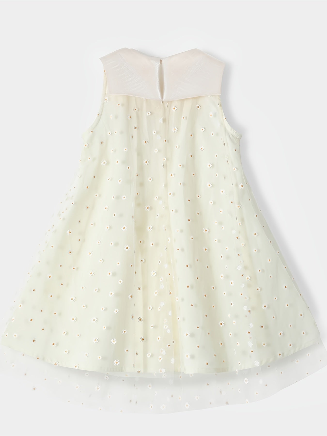 FORESTKIDS Girls Daisy Pattern Princess Dress for Summer