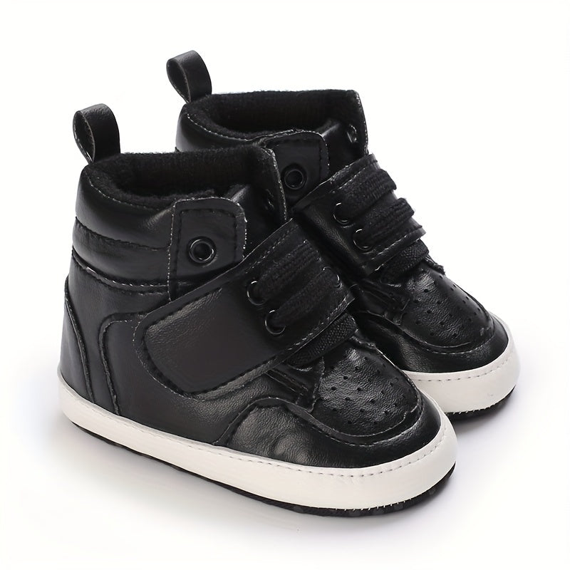 Baby Boys Hook And Loop Fastener Sneakers