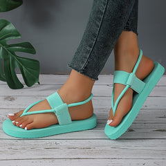 Women's Non-Slip Beach Sandals Soft Bottom Comfortable Elastic Band