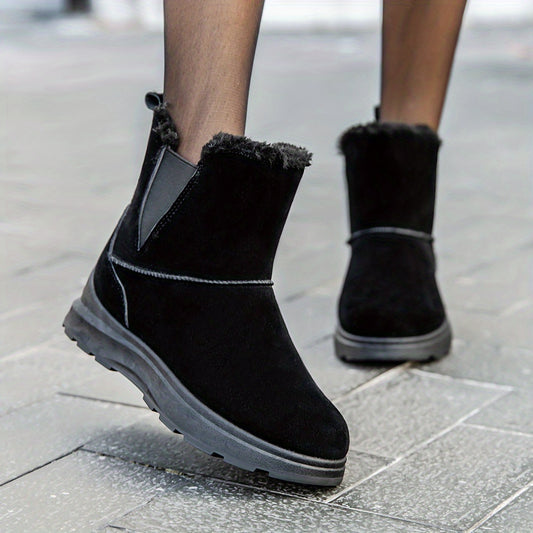 Women's Snow Boots Winter Warm Non-Slip Shoes