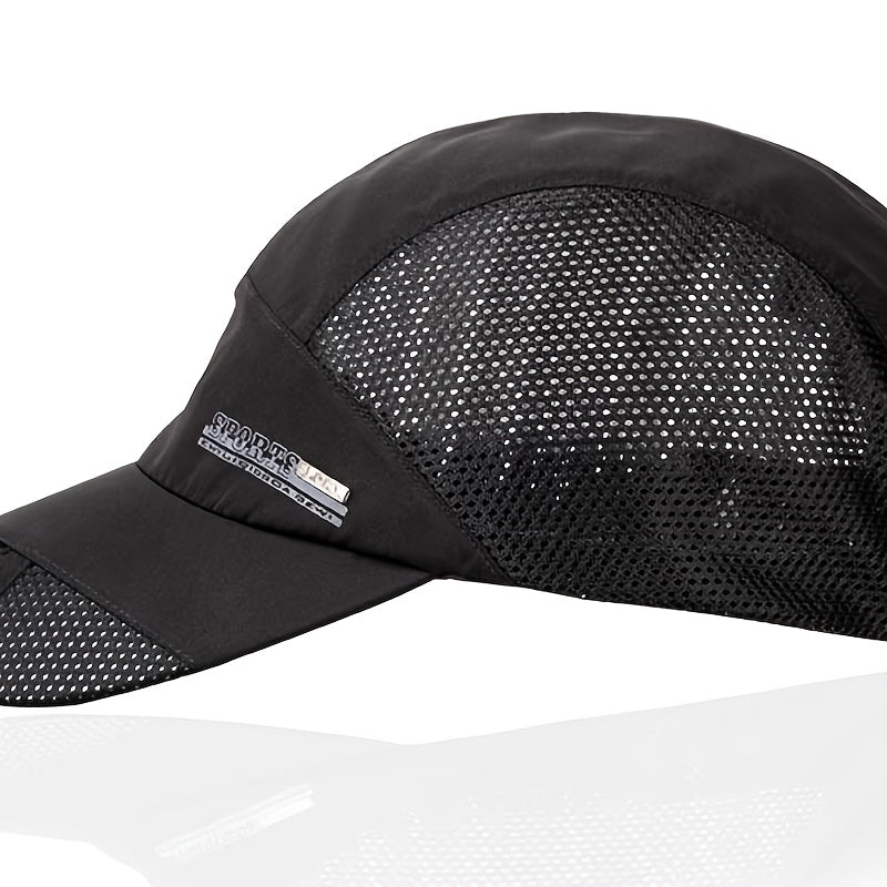 Men's Summer Baseball Cap Lightweight Quick Drying Multiple Colors