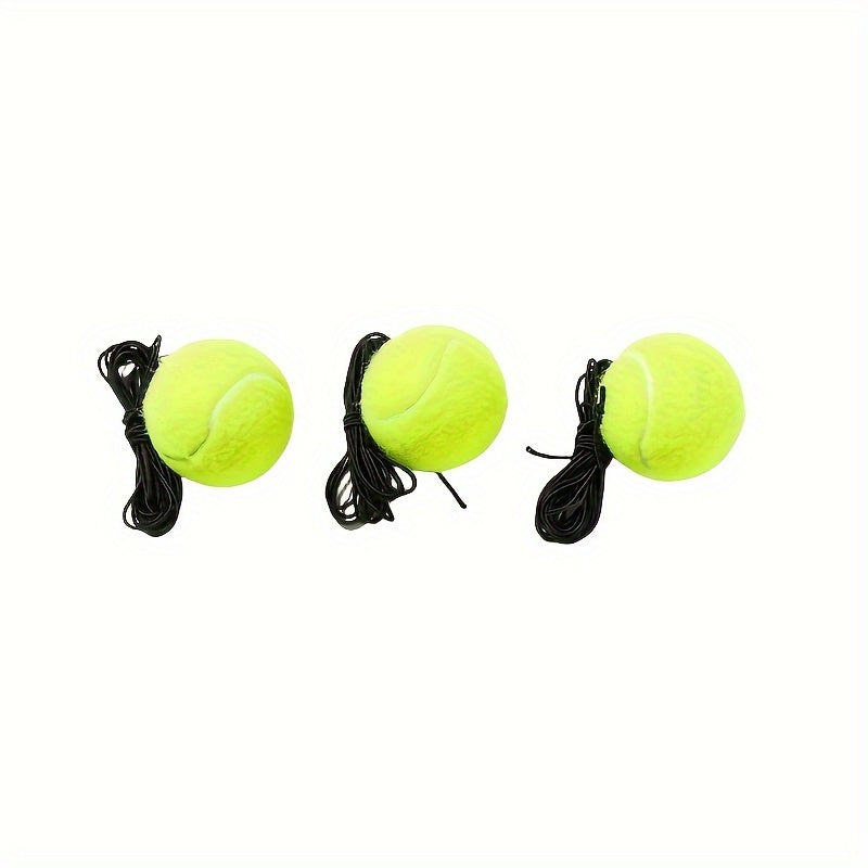Elastic Rope Tennis Ball 2-3pcs Beginner Training Balls