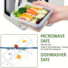 20pcs Plastic Refrigerator Storage Box Labels Fresh Keeping Box