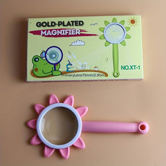 Portable 5X Magnifying Glass for Kids & Elders - High Definition