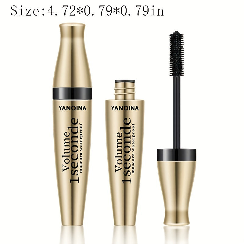3D Waterproof Mascara Fiber Eyelashes Curling Brush Long Lasting