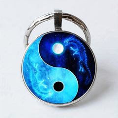 Retro Keychain Necklace Bag Charm for Boys & Girls
