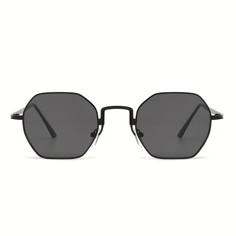 Men's Metal Steampunk Hip Hop Style Sunglasses UV Protection