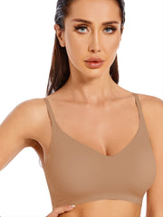 High Support Full Coverage Bra Back Buckle Comfortable Women's Lingerie