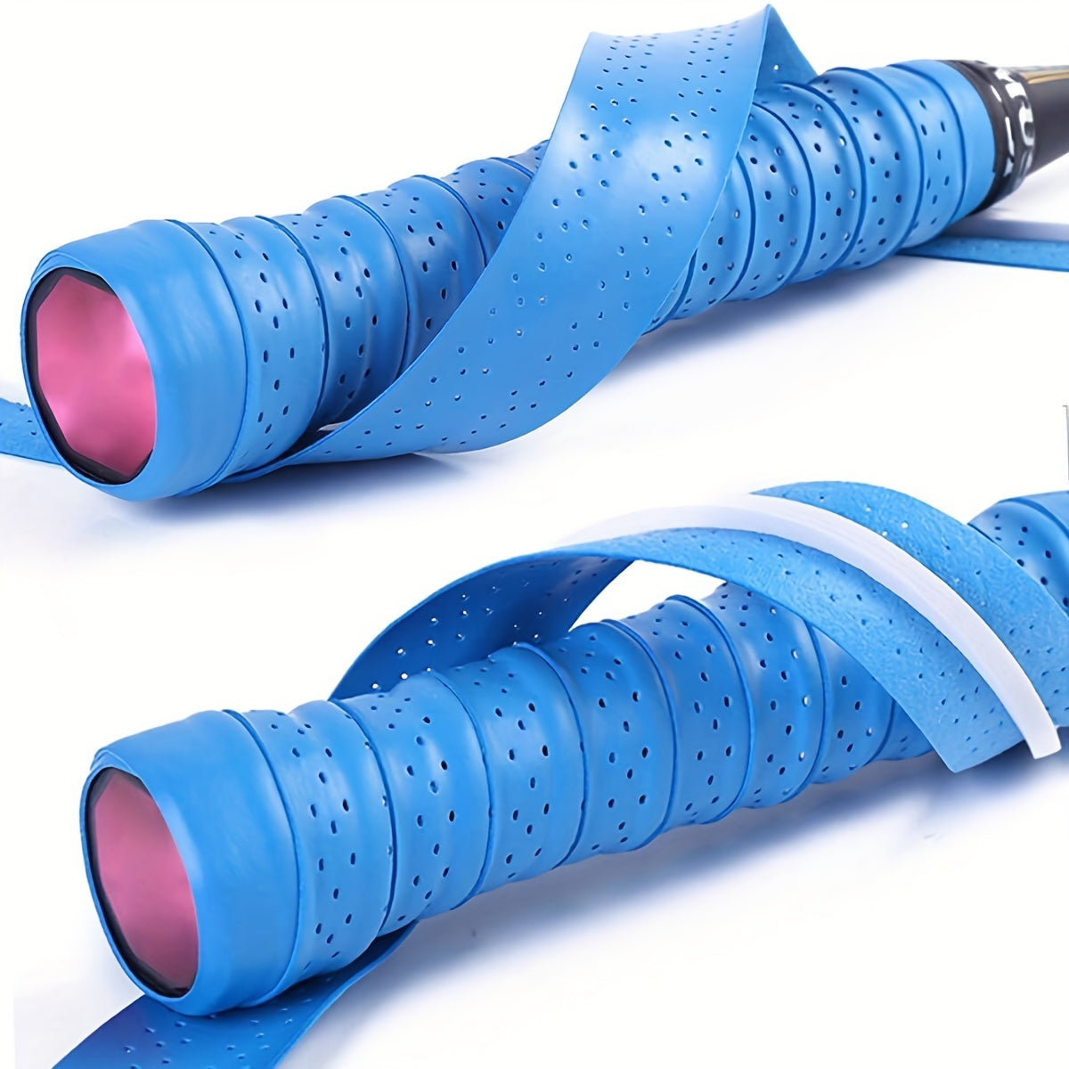 Sweat absorbent Badminton Racket Grip Tape Anti slip Perforated Tape Overgrip