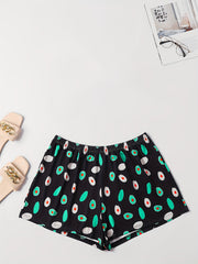 Women's Plus Dinosaur Print Pajama Shorts