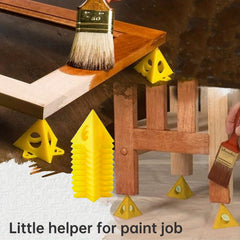 16pcs Pyramid Stands for Painting Canvases Doors Cabinets & More