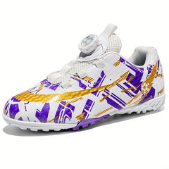 Boy's Turf Football Boots Anti-skid Outdoor Soccer Cleats