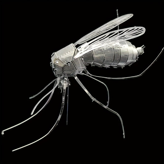 DIY Metal Insect Model 3D Puzzle Creative Toy Mosquito Craft Home Decor