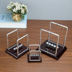 Newton's Cradle Ball Base Swing Toy with 6 Balls