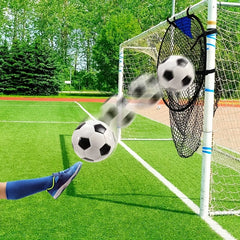 Soccer Goal Ball Shooting Practice Net Football Training 58.5x23.03x25.59inch