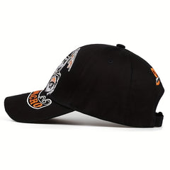 Unisex Casual Baseball Cap With Death God Pattern