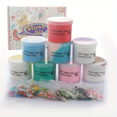 8pcs Butter Slime Kit 70ml Soft And Non Sticky Slime Toys