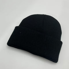 Y2K DAVE Embroidered Knitted Hat Ear Protection Warm Beanie