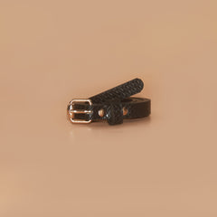 Spring Thin Waistband Belt For Pants Jeans Rivet PU Belts