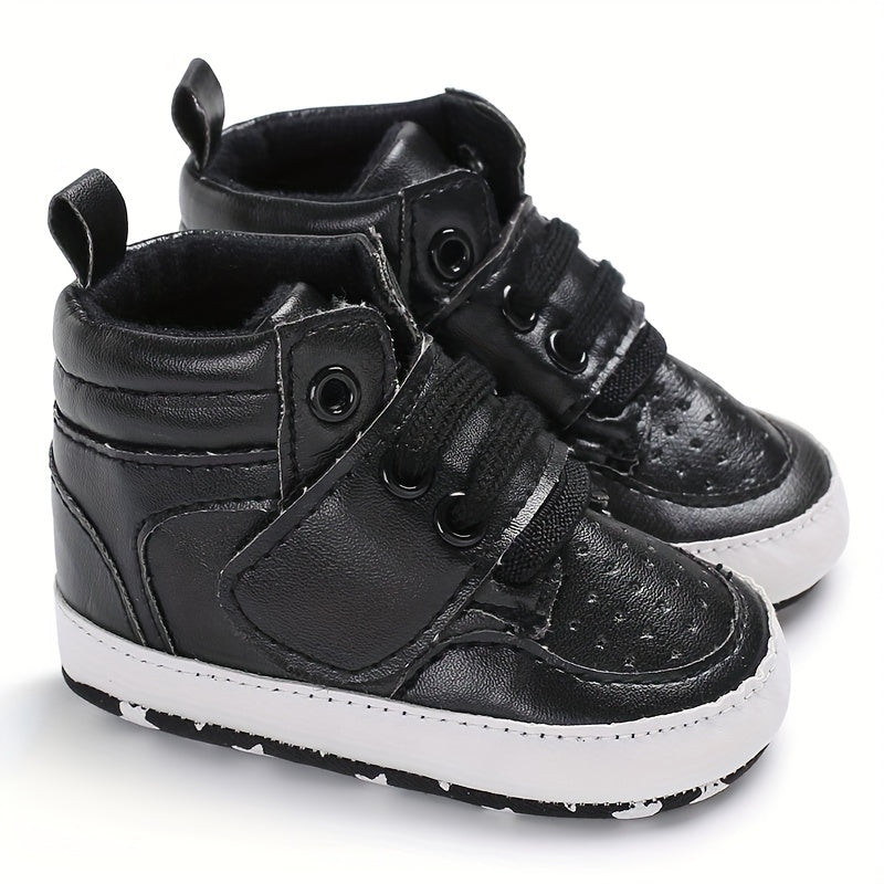 Baby Boys' Lightweight Non Slip Sneakers for Indoor Outdoor Walking