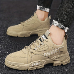 Men's Mid Top Hiking Shoes Non Slip Outdoor Comfort