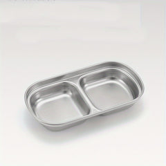 1pc Stainless Steel Seasoning Dish for Home Outdoor Camping