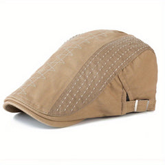 Men's Vintage Newsboy Cap Sun Visor Retro Hat