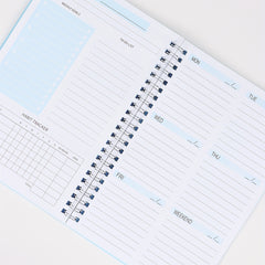 A5 Weekly Plan Book - Daily Plans, To Do Lists, Habit Trackers