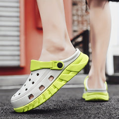Men's Closed Toe Clogs Sandals Soft Sole Outdoor Garden Shoes