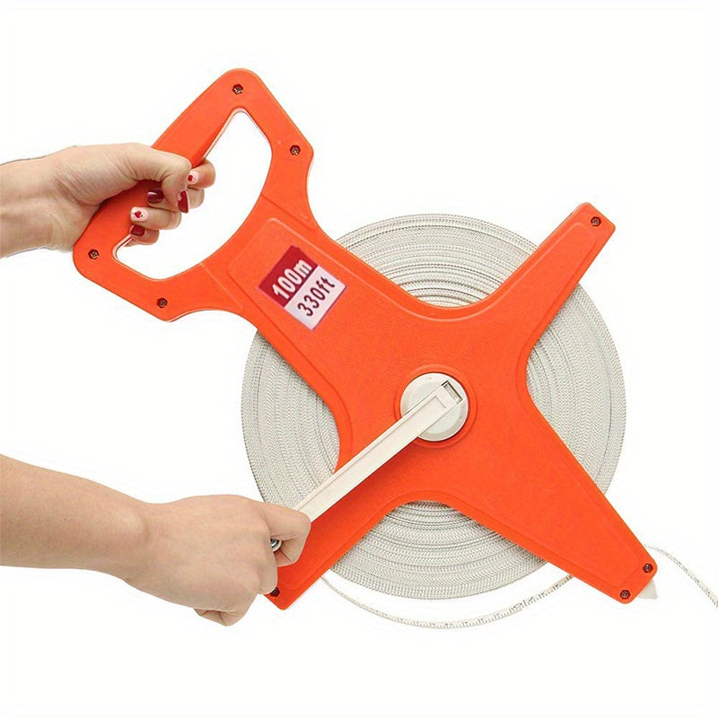 Retractable Fiberglass Tape Measure Woodworking Measuring Tool