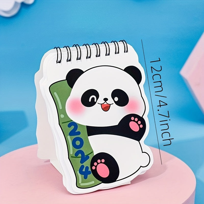 Mini Panda Desk Calendar Student Decoration Monthly Calendar