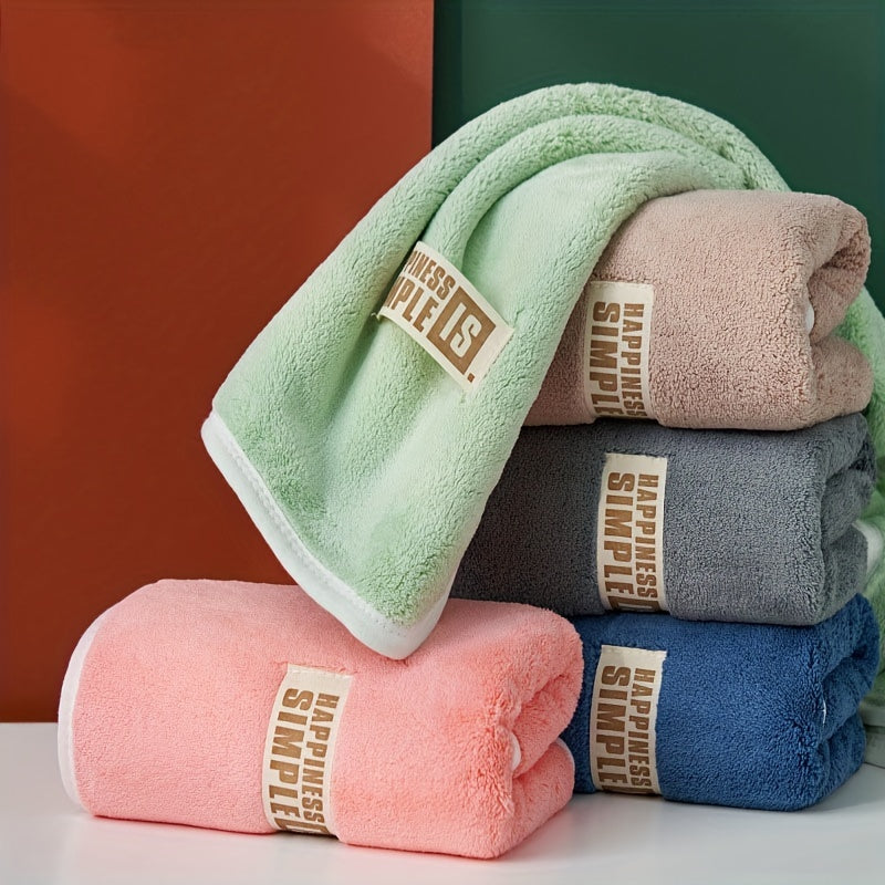 Soft Coral Fleece Hand Towel Quick Dry Thickened Towel