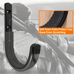 2pcs Wall Mount Hanger Heavy Duty Storage Rack Vertical Hanger Display Holder