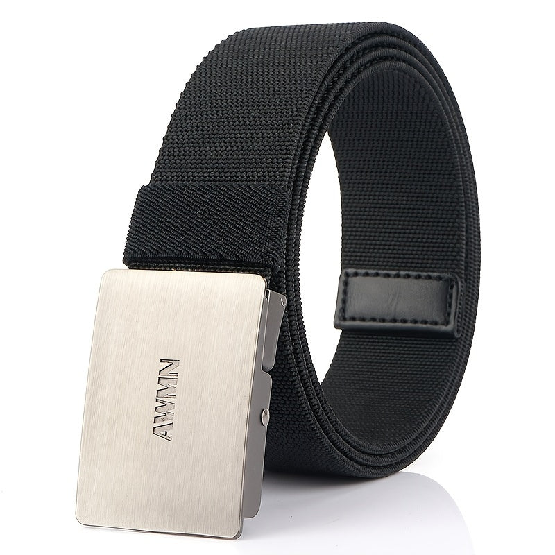 Men's Elastic Belt Casual Buckle Belt